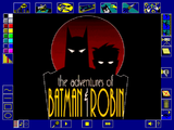 [Скриншот: The Adventures of Batman & Robin Cartoon Maker]