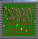 [Cacman In Grab-Grub Gardens - скриншот №6]