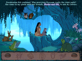 [Скриншот: Disney's Animated Storybook: Pocahontas]