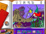 [Disney's Digital Coloring Book: Disney's The Little Mermaid - скриншот №9]