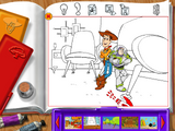 [Disney's Digital Coloring Book: Toy Story 2 - скриншот №9]