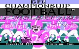[GFL Championship Football - скриншот №1]