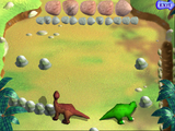[Скриншот: Land Before Time: Dinosaur Arcade]