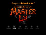 The Riddle of Master Lu