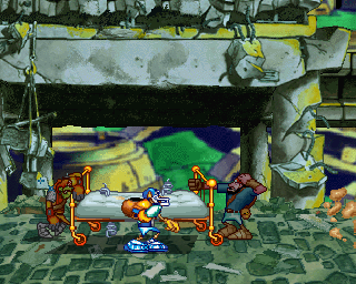 548413-three-dirty-dwarves-sega-saturn-screenshot-bouncing-bed-stage.png