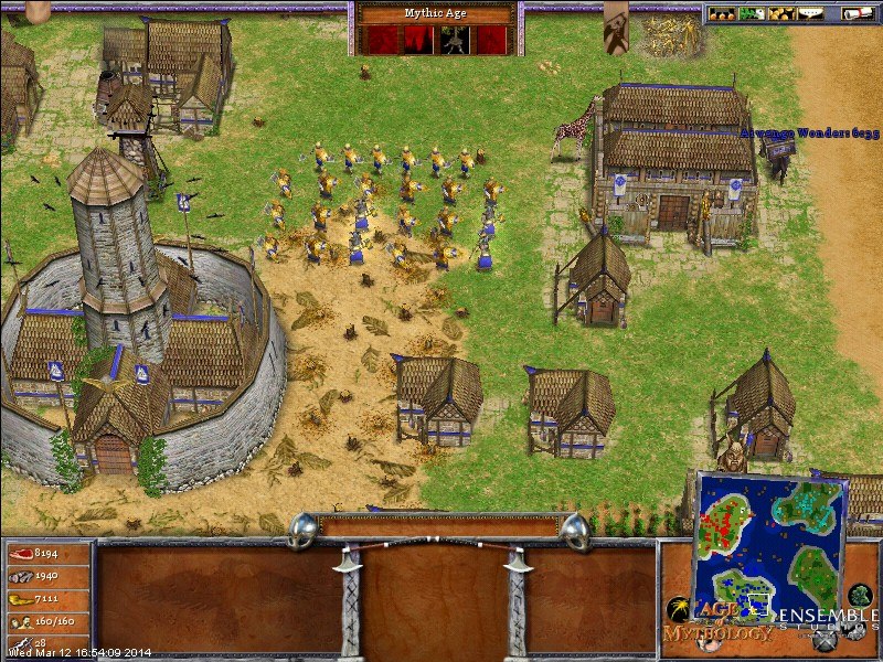 Age of mythology тактика за греков