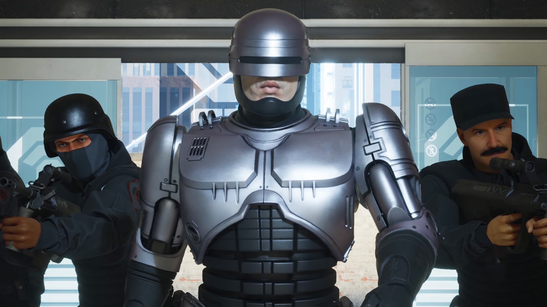 Robocop rogue city требования на пк. Робокоп игра 2023. Robocop 2023 игра. Робокоп Роуг Сити. Robocop: Rogue City игра.