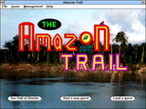 [Скриншот: The Amazon Trail]
