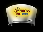 An American Tail: Animated Movie Book