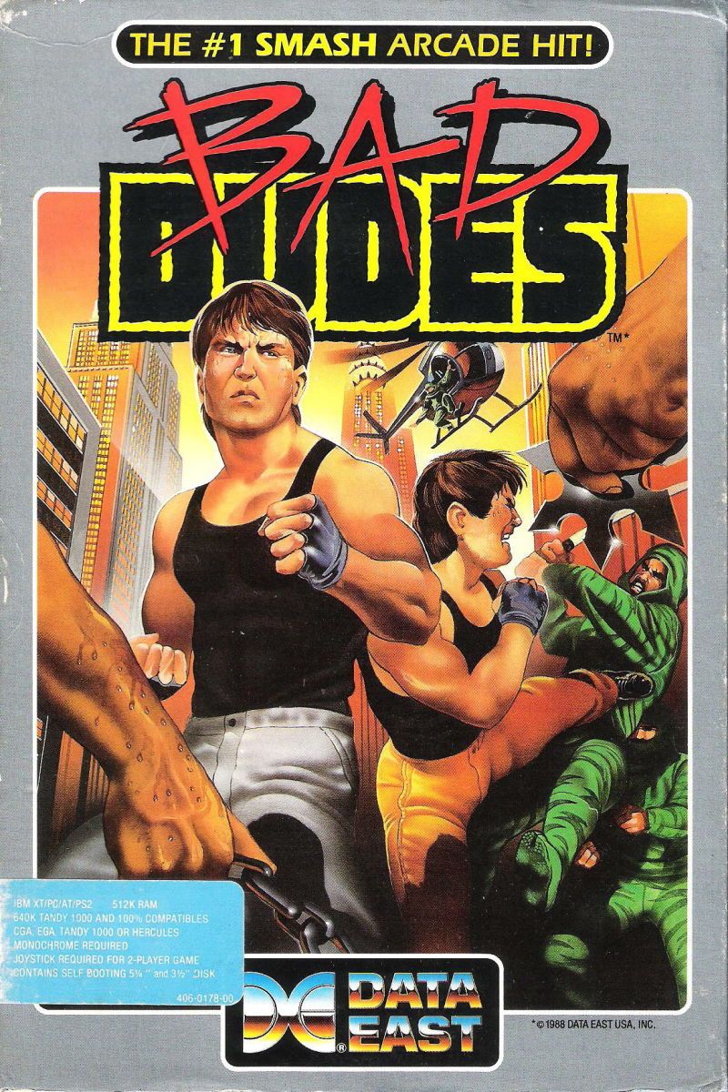 Обложки Bad Dudes на Old-Games.RU