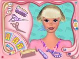 [Скриншот: Barbie: Magic Hair Styler]