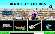 Barre l'intrus