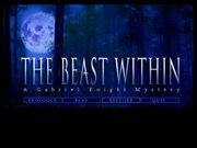 The Beast Within: A Gabriel Knight Mystery