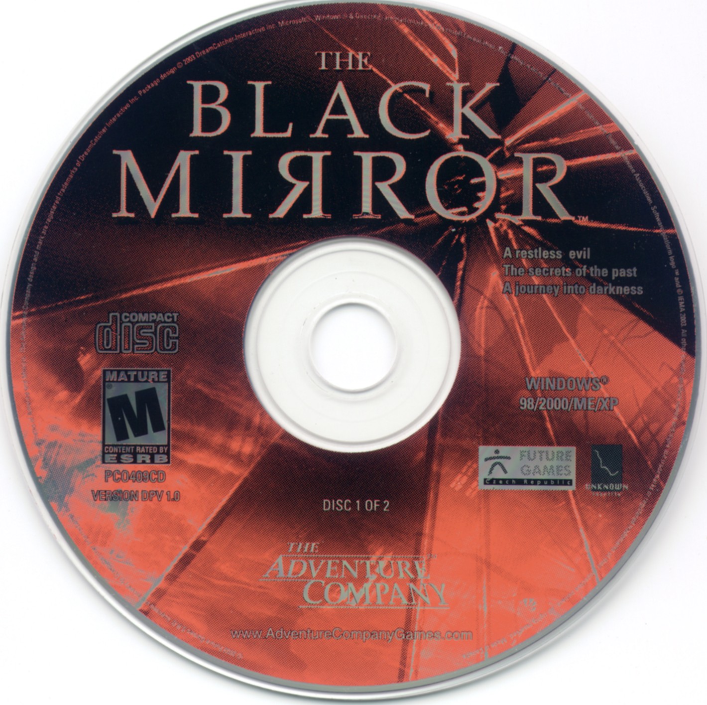 Обложки The Black Mirror на Old-Games.RU