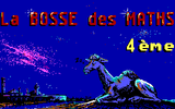 [Скриншот: La Bosse des Maths 4ème]