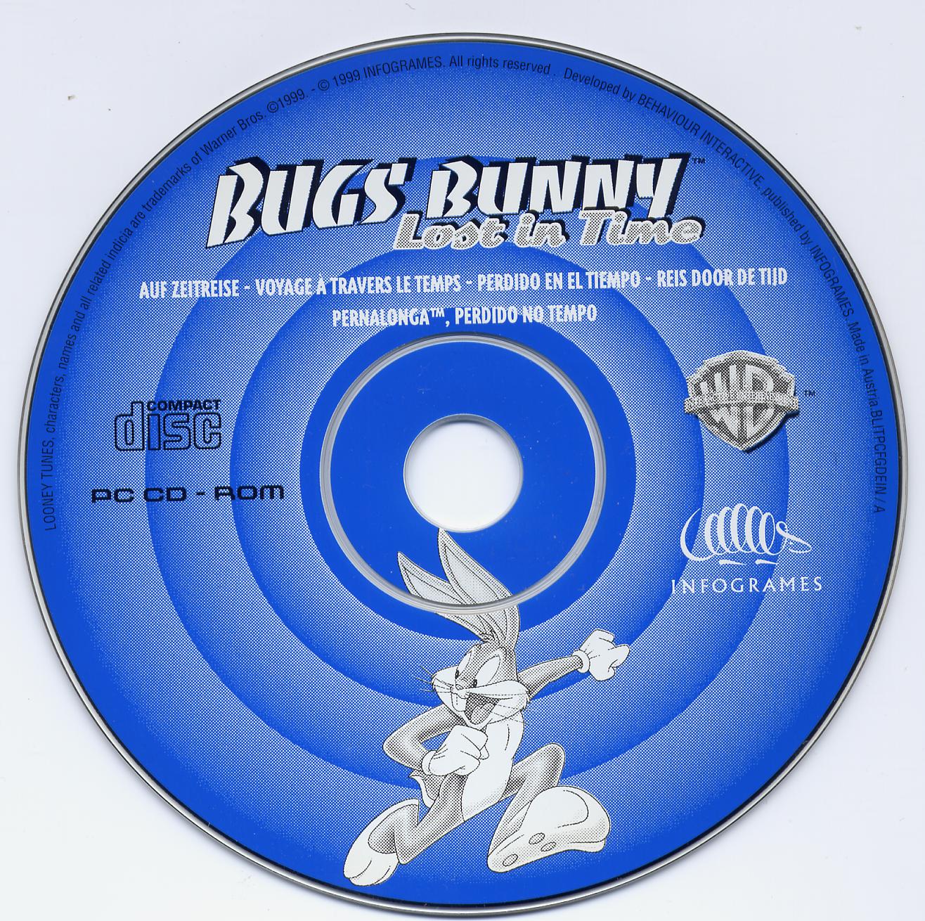 Обложки Bugs Bunny: Lost in Time на Old-Games.RU