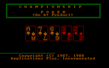 [Championship Poker - скриншот №1]