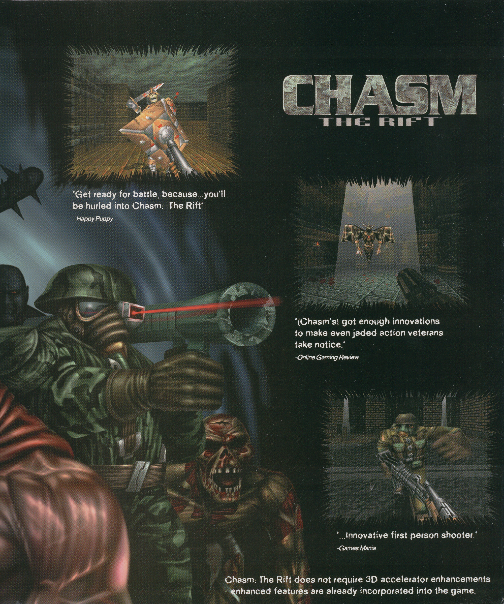 Обложки Chasm: The Rift на Old-Games.RU