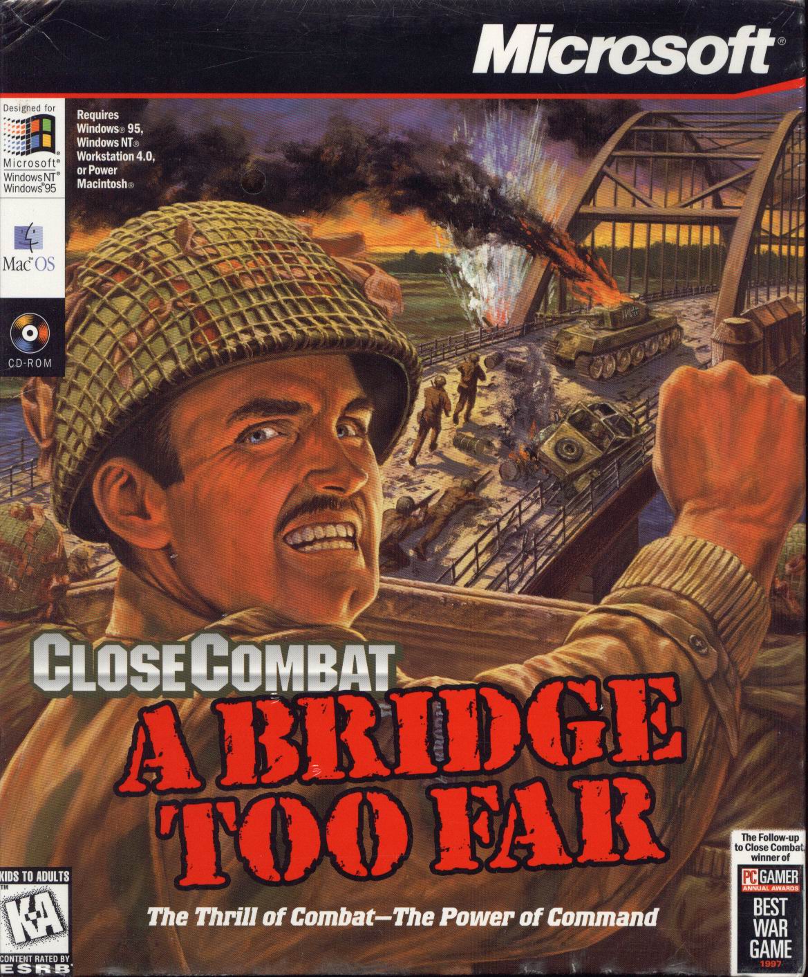 Обложки Close Combat: A Bridge Too Far на Old-Games.RU