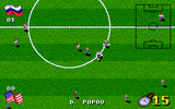 [Скриншот: DDM Soccer '95]