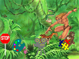 [Скриншот: De heer van de jungle]