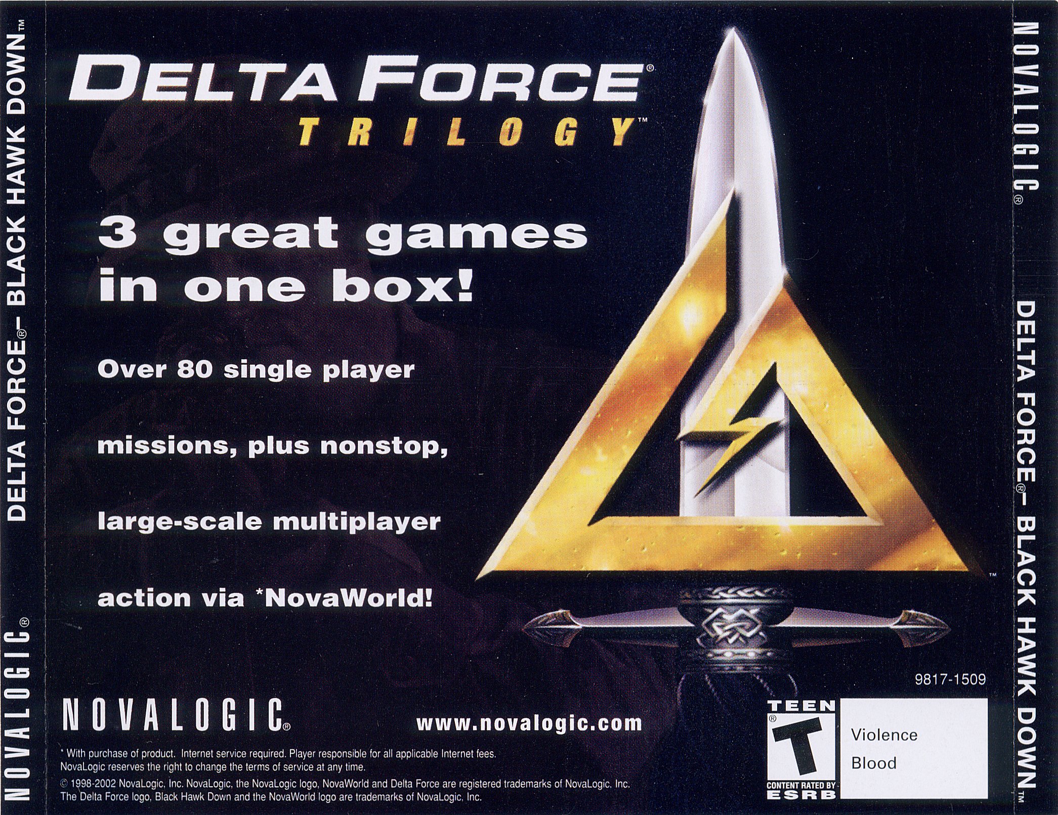 Обложки Delta Force: Black Hawk Down на Old-Games.RU