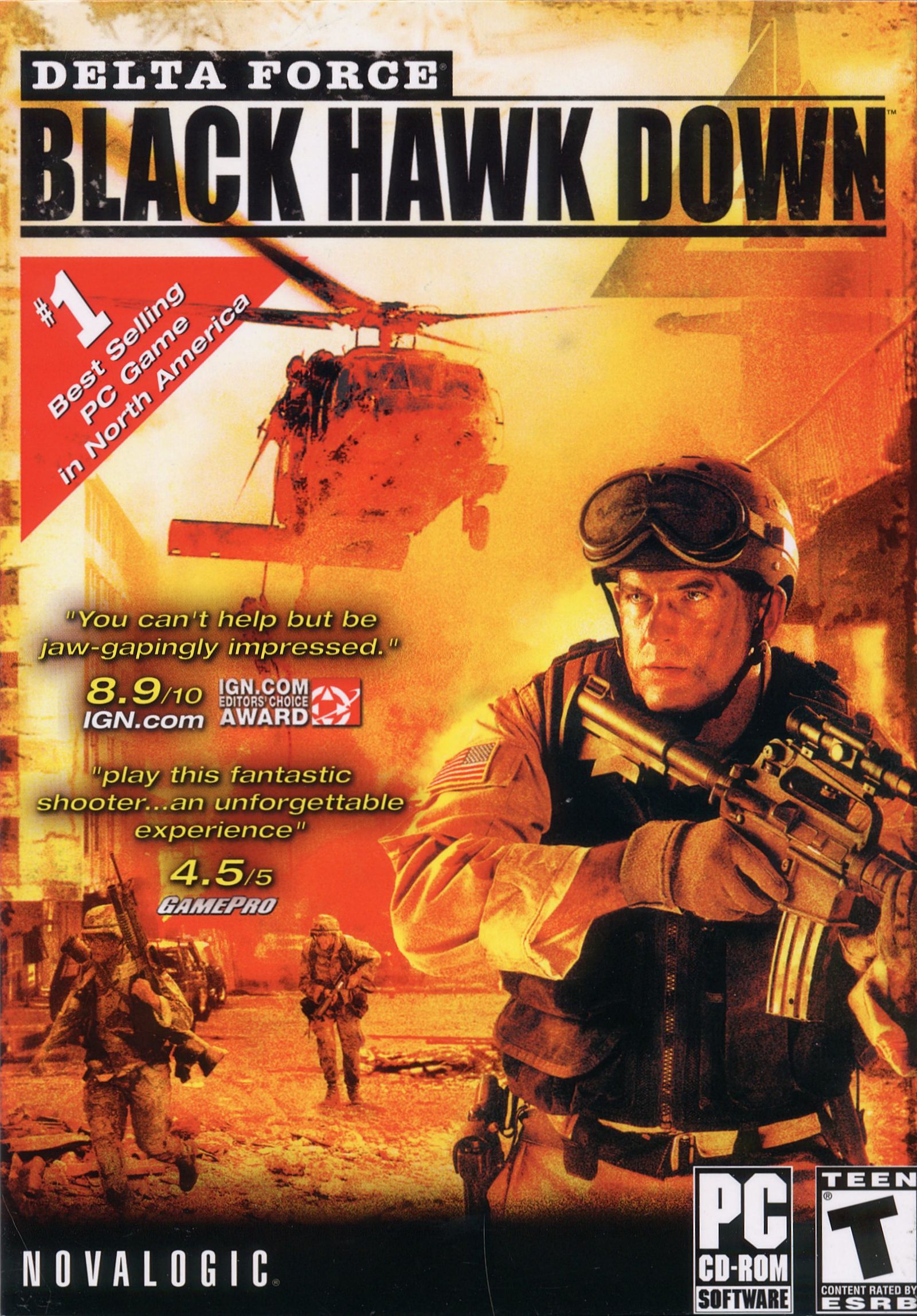 Обложки Delta Force: Black Hawk Down на Old-Games.RU