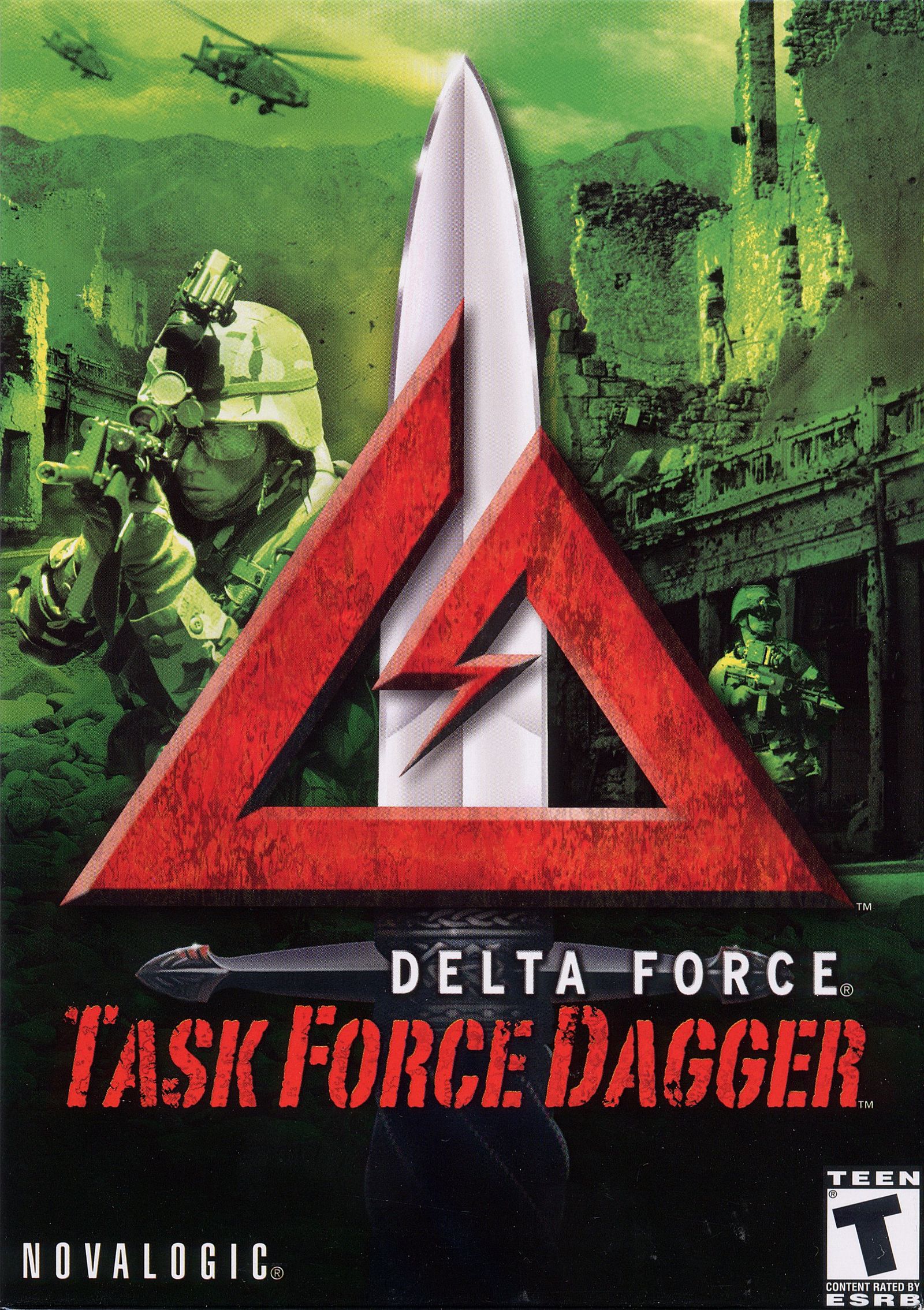 Обложки Delta Force: Task Force Dagger на Old-Games.RU