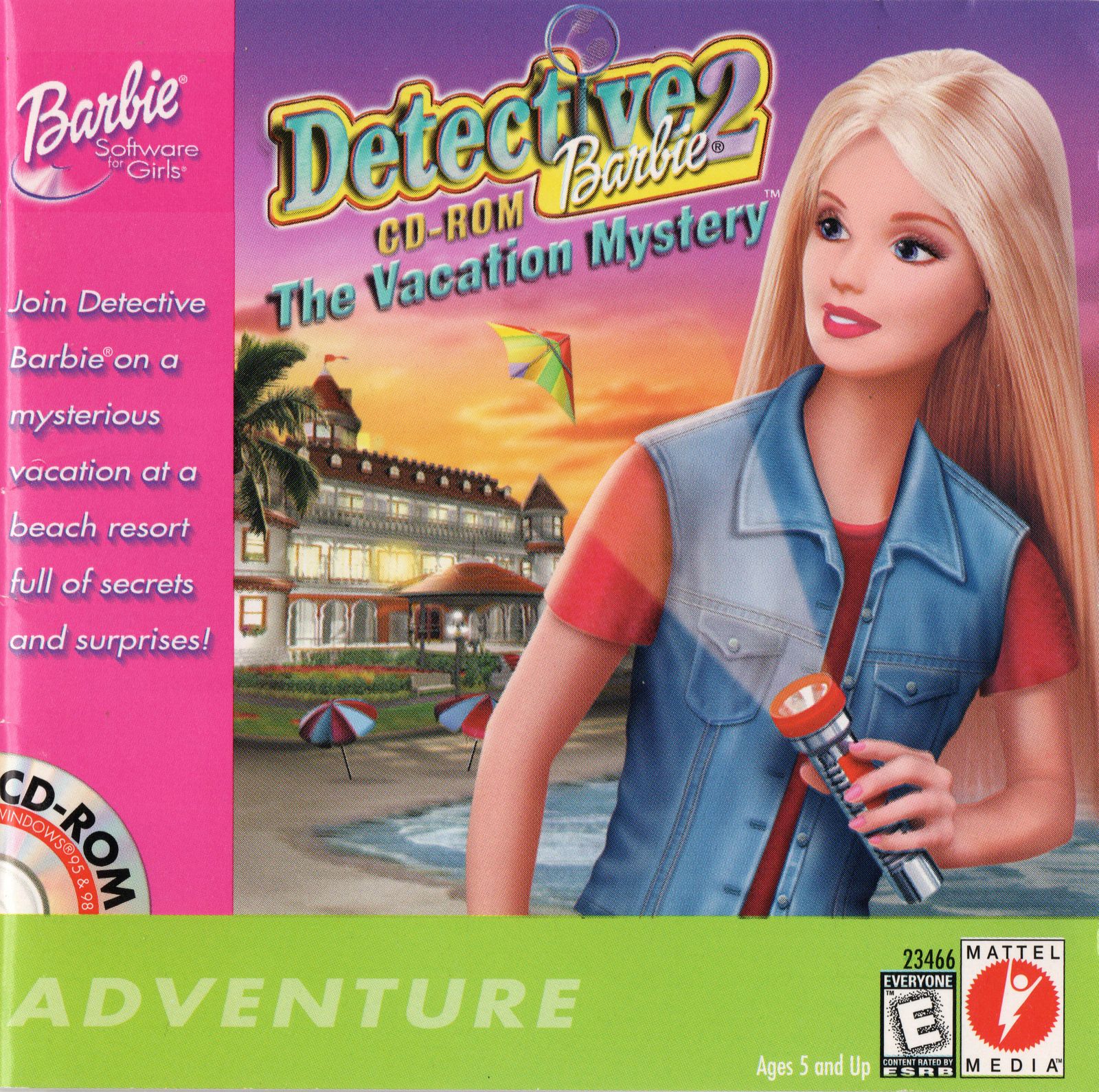 Обложки Detective Barbie 2: Vacation Mystery на Old-Games.RU