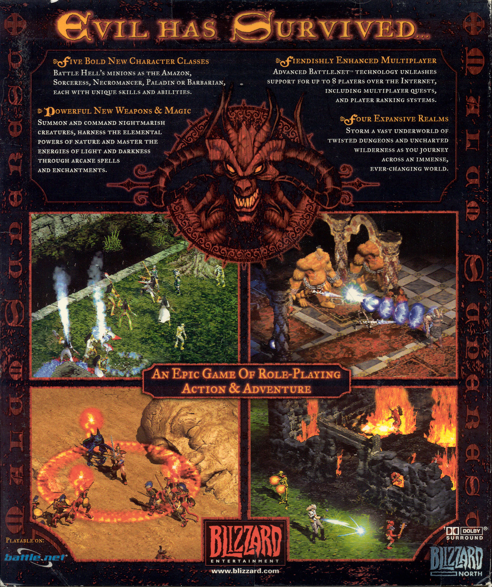 Обложки Diablo II на Old-Games.RU