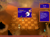 [Скриншот: Disney's Aladdin Chess Adventures]