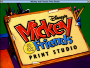 Disney's Mickey & Friends Print Studio