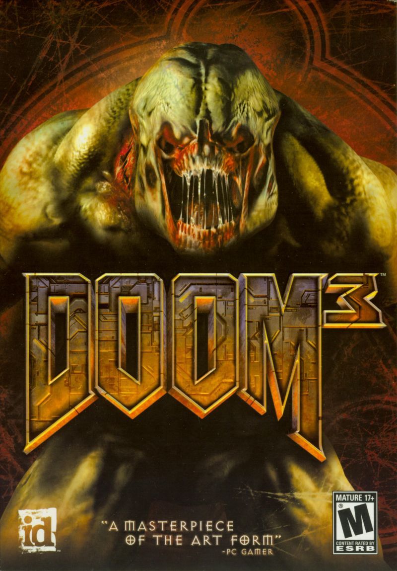 Обложки Doom 3 на Old-Games.RU