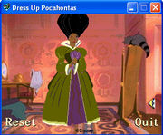 Dress Up Pocahontas