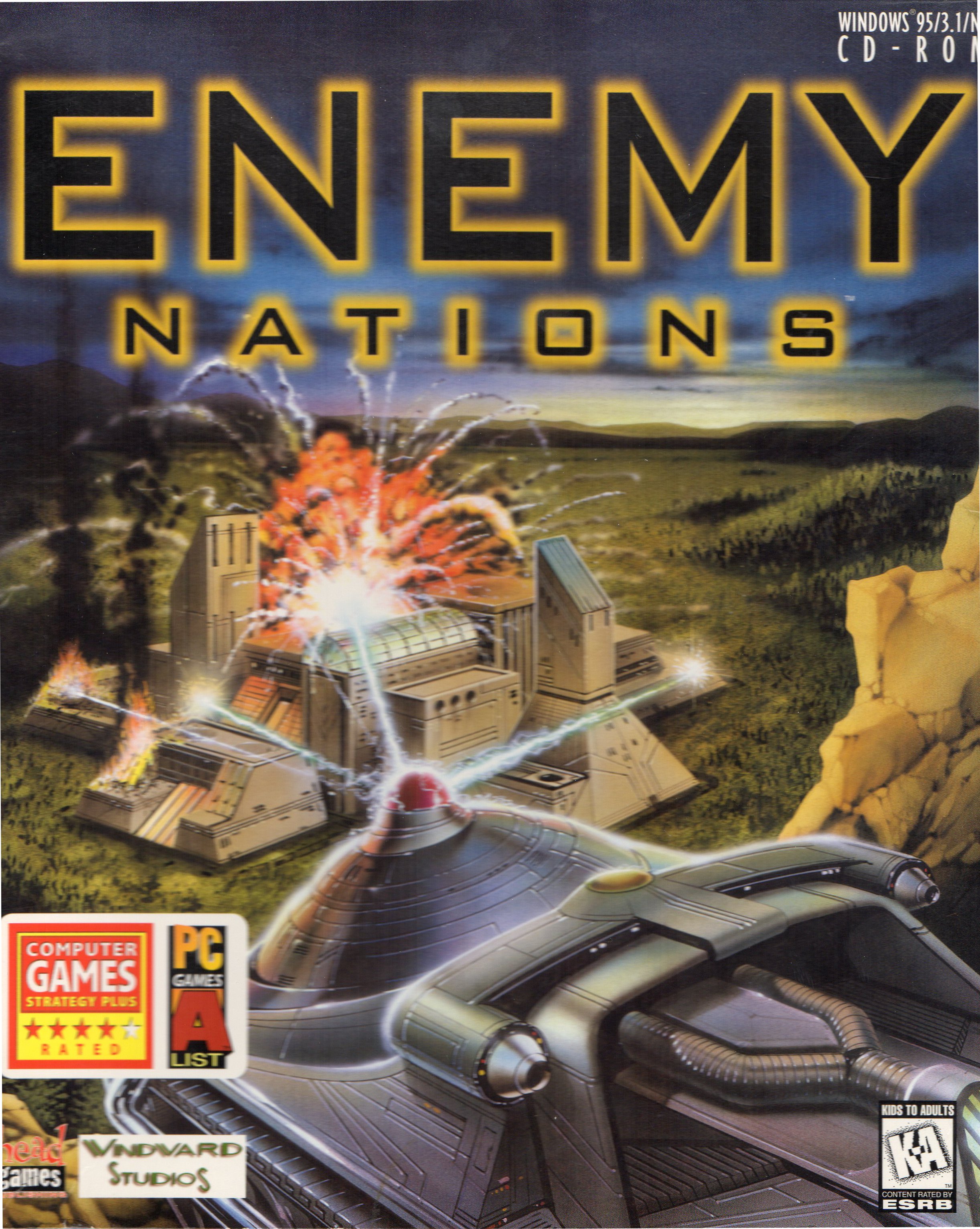 Enemy games. Enemy Nations 1997. Enemy Nations игра. Enemy Zero игра. Enemy Nations PC.