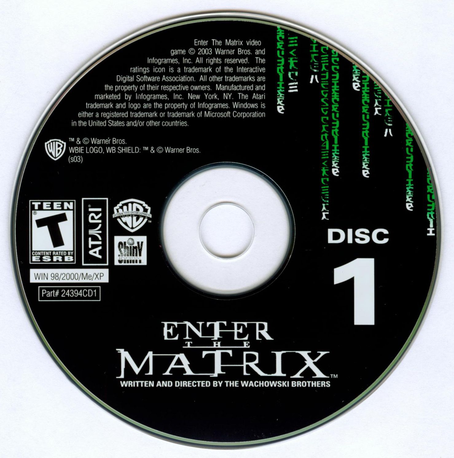 Обложки Enter the Matrix на Old-Games.RU