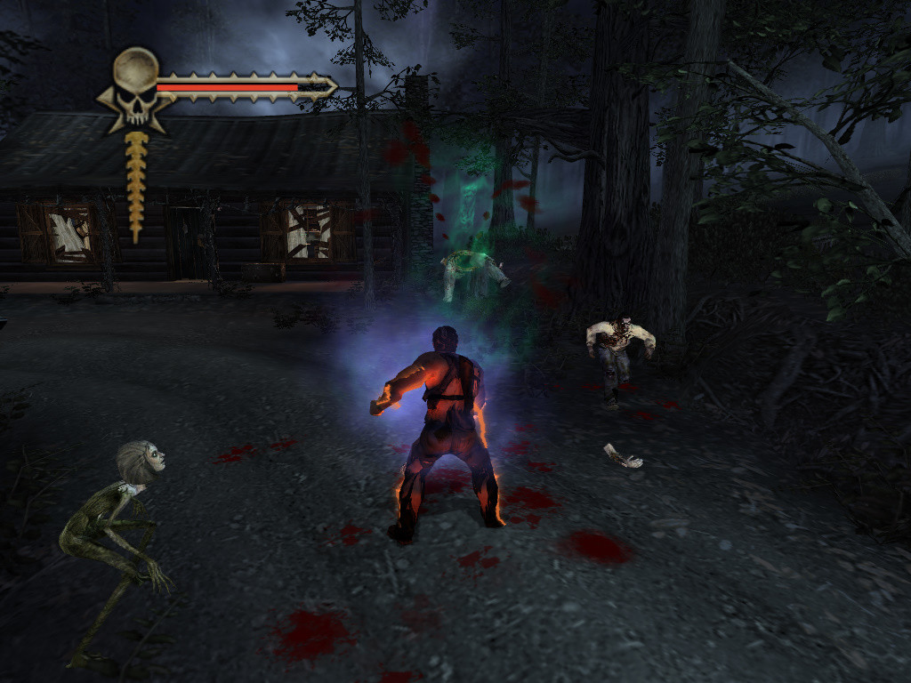 Игры 2005. Evil Dead Regeneration улучшенной графикой.