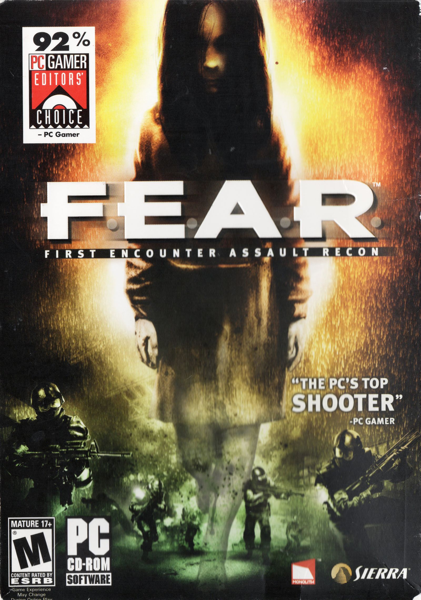 Обложки F.E.A.R. на Old-Games.RU