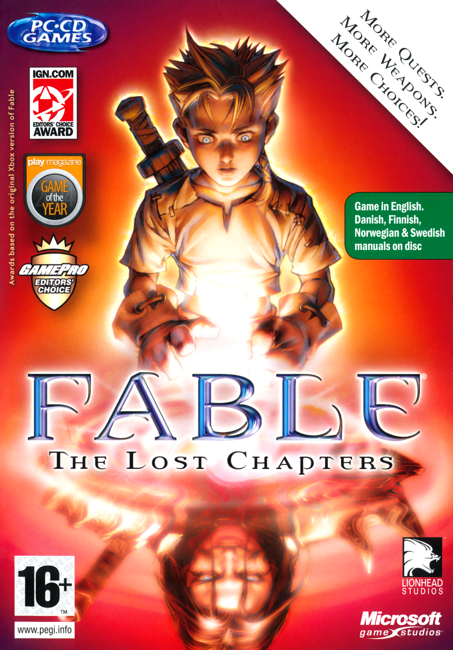 Обложки Fable: The Lost Chapters на Old-Games.RU