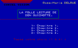 [Скриншот: La Folle Lecture de Don Quichotte]