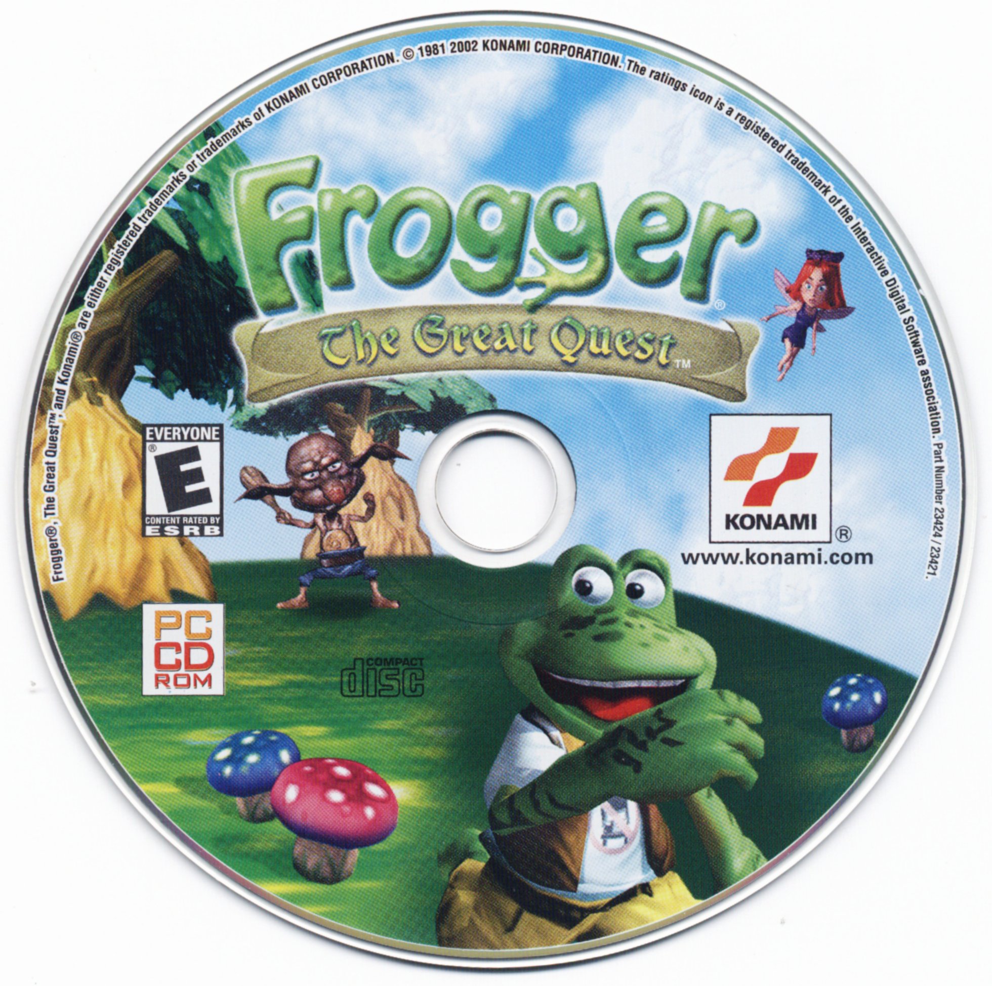 Обложки Frogger: The Great Quest на Old-Games.RU