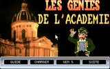 [Скриншот: Les Génies de l'Académie]