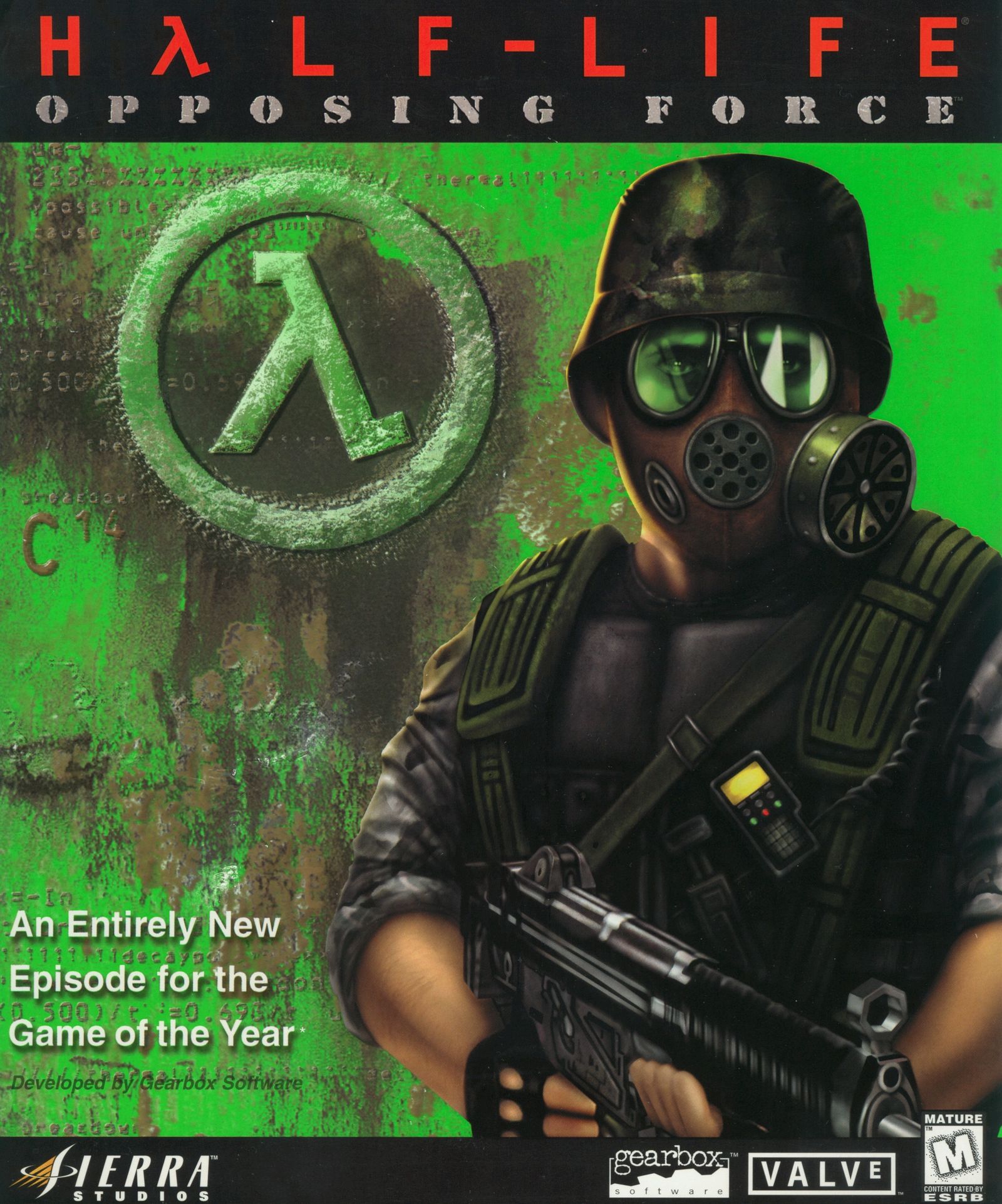 Обложки Half-Life: Opposing Force на Old-Games.RU