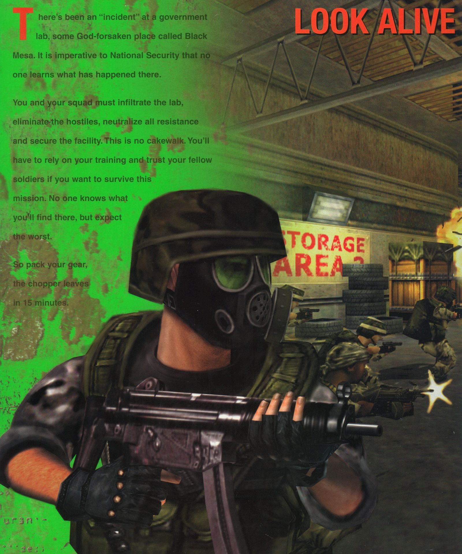 Обложки Half-Life: Opposing Force на Old-Games.RU