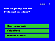 Harry Potter Quiztime