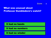 Harry Potter Quiztime