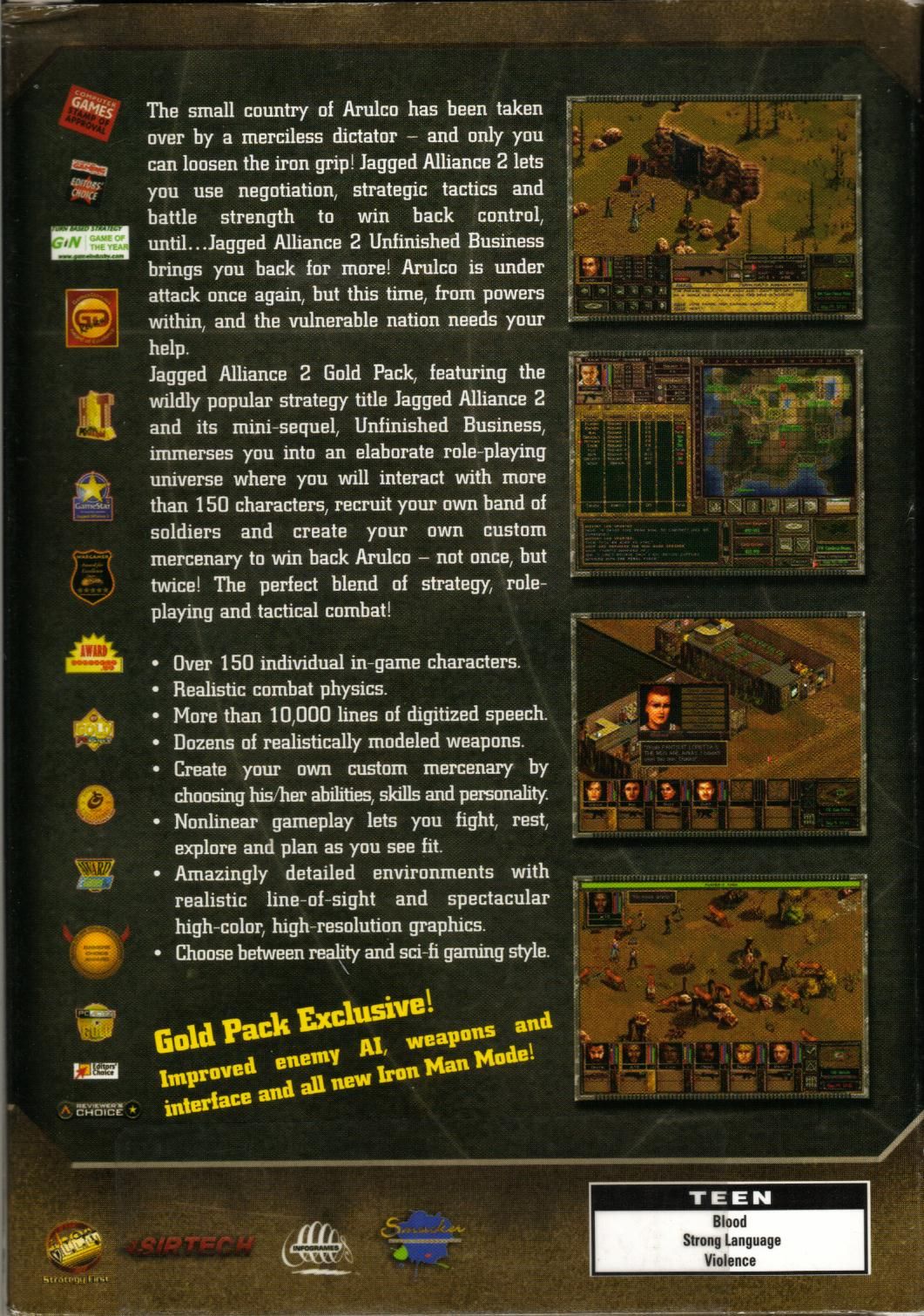 download jagged alliance 2 gold