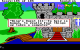 [Скриншот: King's Quest II: Romancing the Throne]