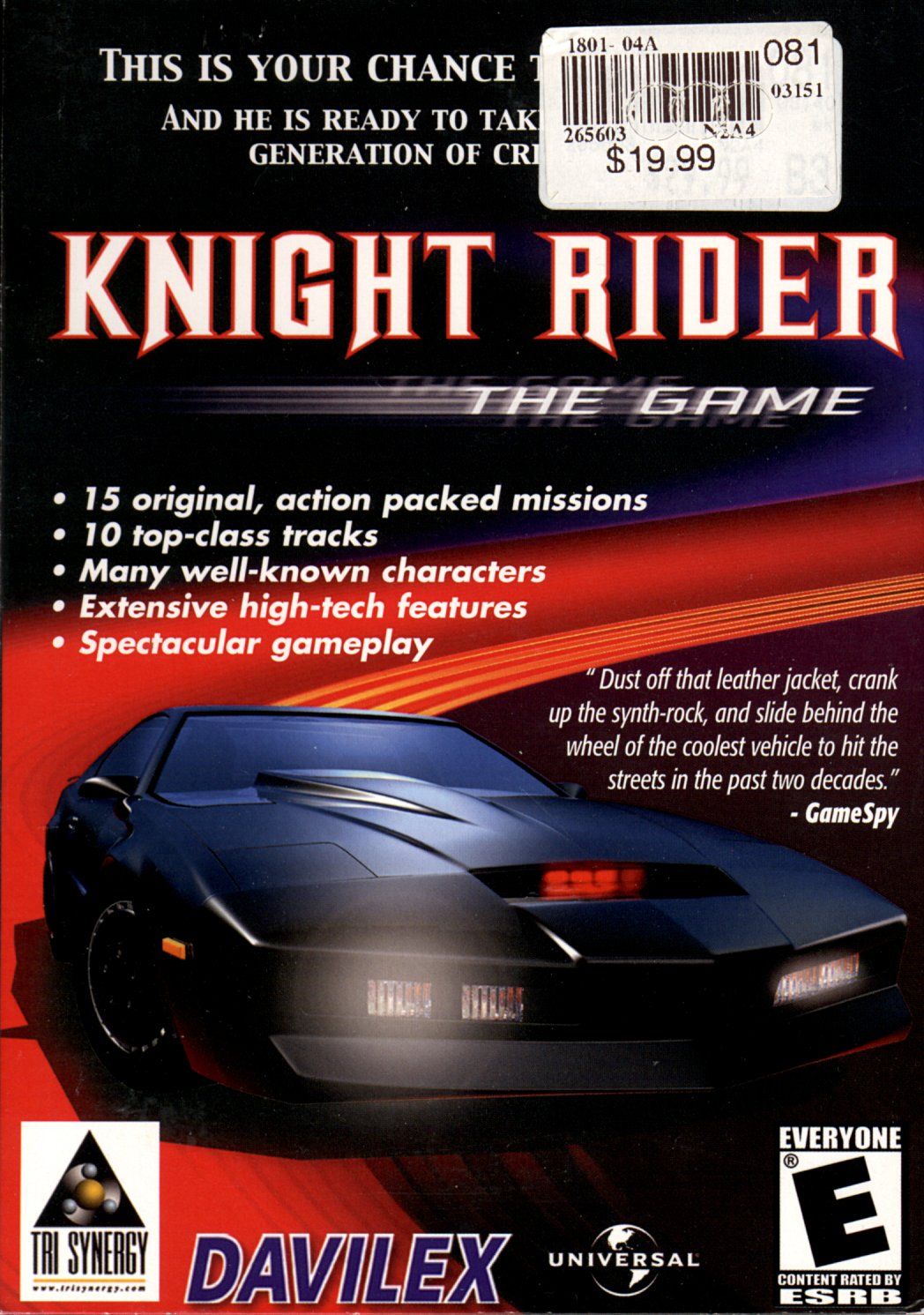 Обложки Knight Rider: The Game на Old-Games.RU