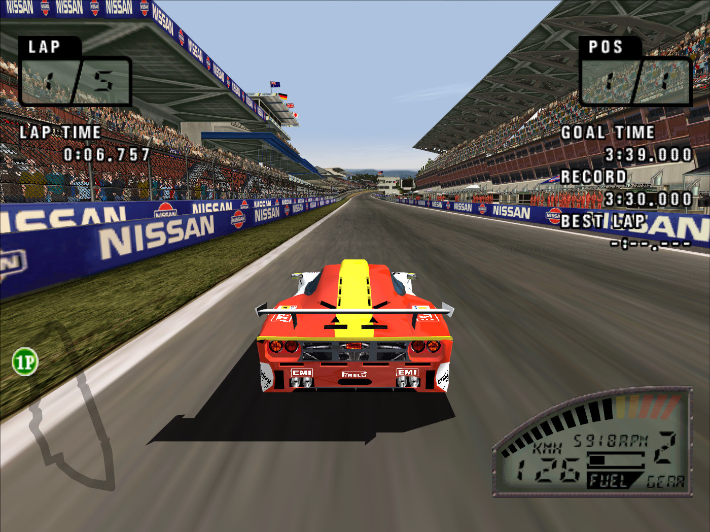 Скриншоты Le Mans 24 Hours на Old-Games.RU